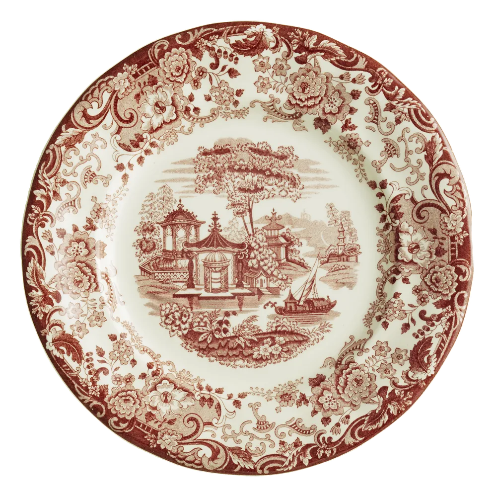 Plato Llano 202 Rosa