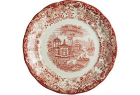 Plato pan 202 Rosa detalle