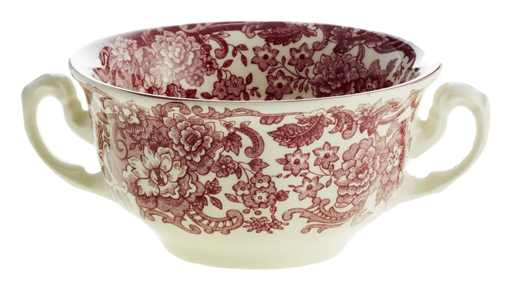 Taza de consomé 202 Rosa