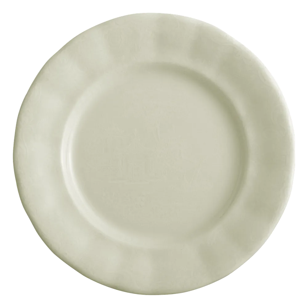 Plato Llano Aurora Blanca
