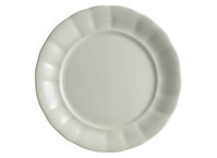 Plato pan Aurora Blanca detalle