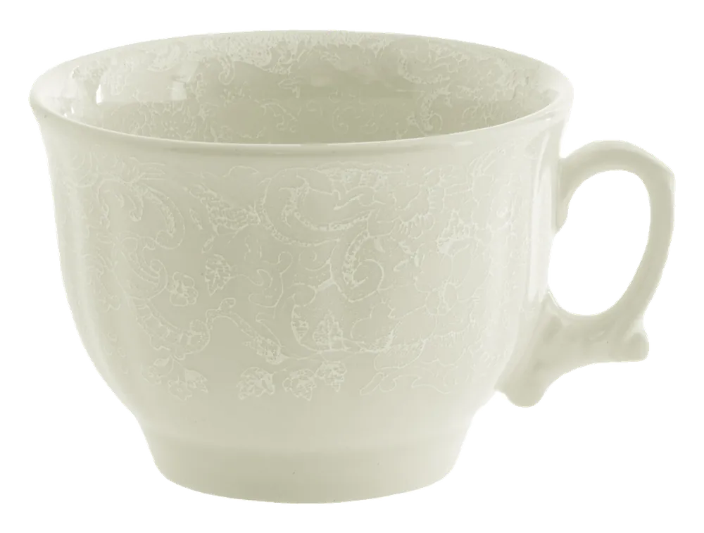 Taza de desayuno Aurora Blanca