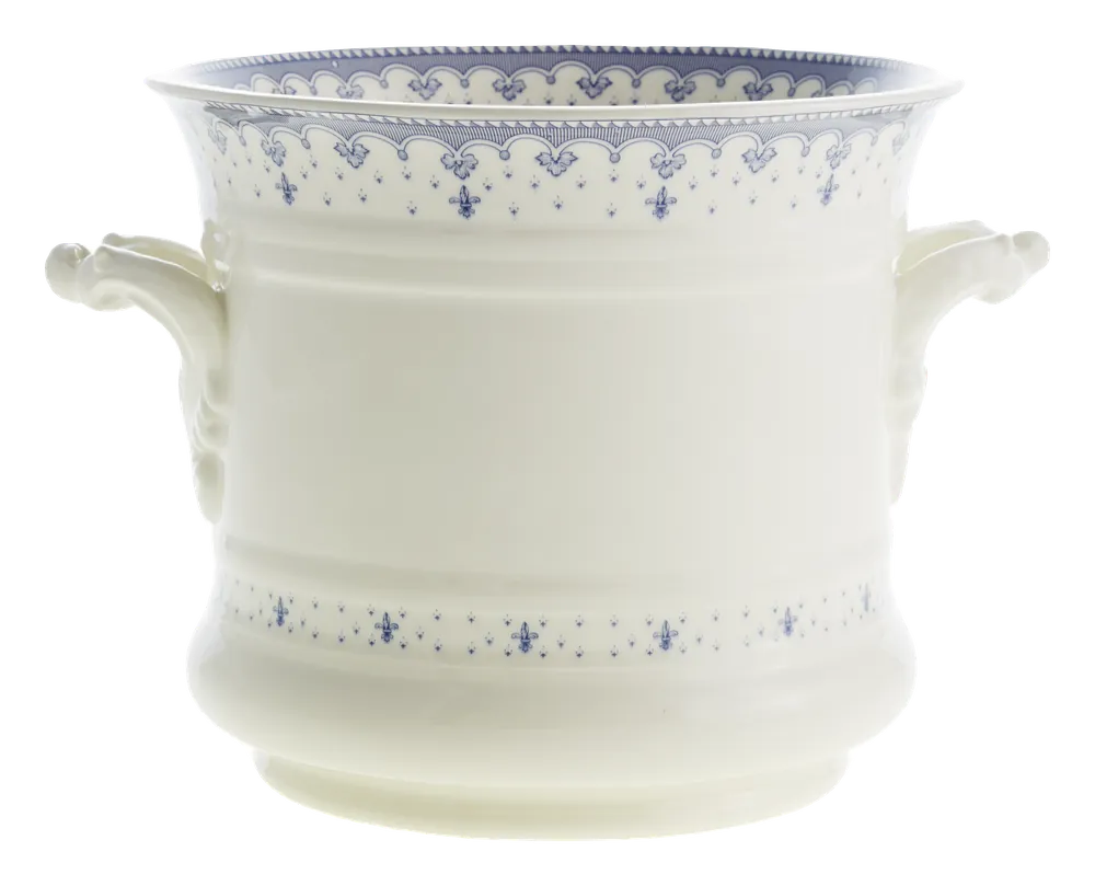 Champanera Flor de Lis Azul