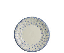 Platillo desayuno Flor de Lis Azul detalle