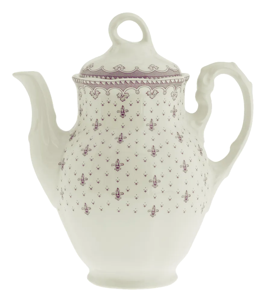 Cafetera Flor de Lis Rosa