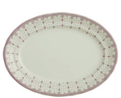 Taza consomé Flor de Lis Rosa
