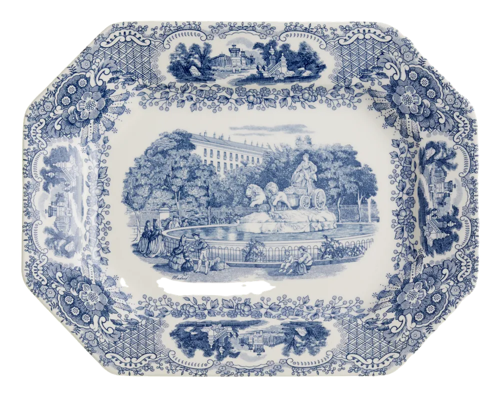 Bandeja Vistas Cibeles Azul Gifts & Decor
