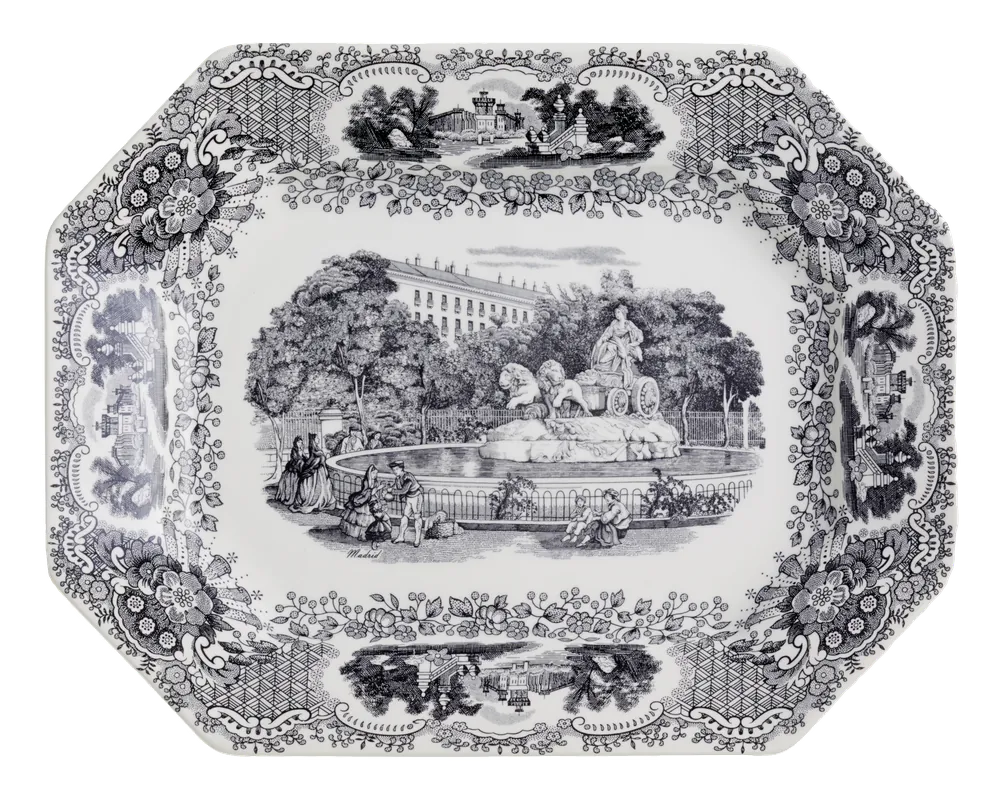 Bandeja Vistas Cibeles Negro Gifts & Decor