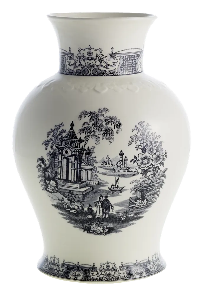 Florero Alhambra Negro Grande Gifts & Decor