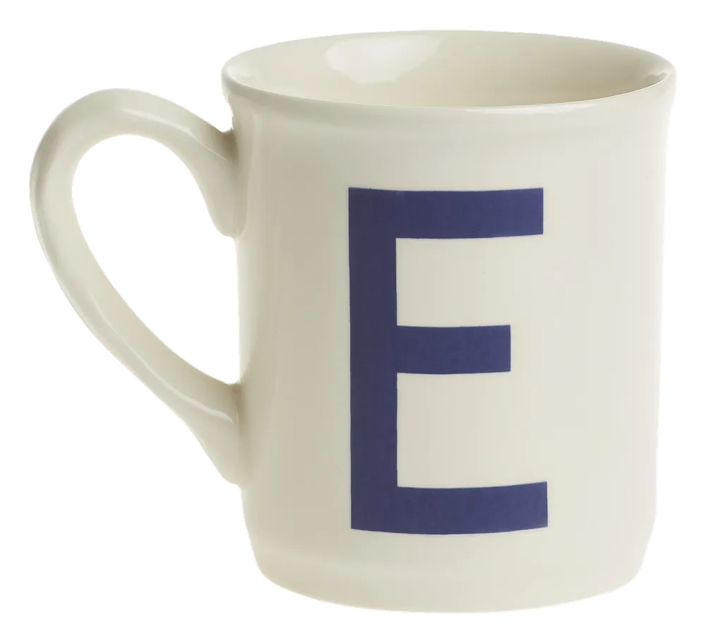 Mug Alfabeto E Gifts & Decor