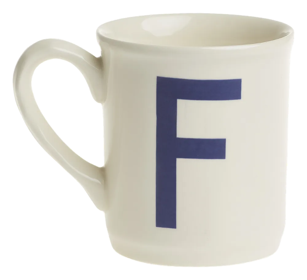 Mug Alfabeto F Gifts & Decor