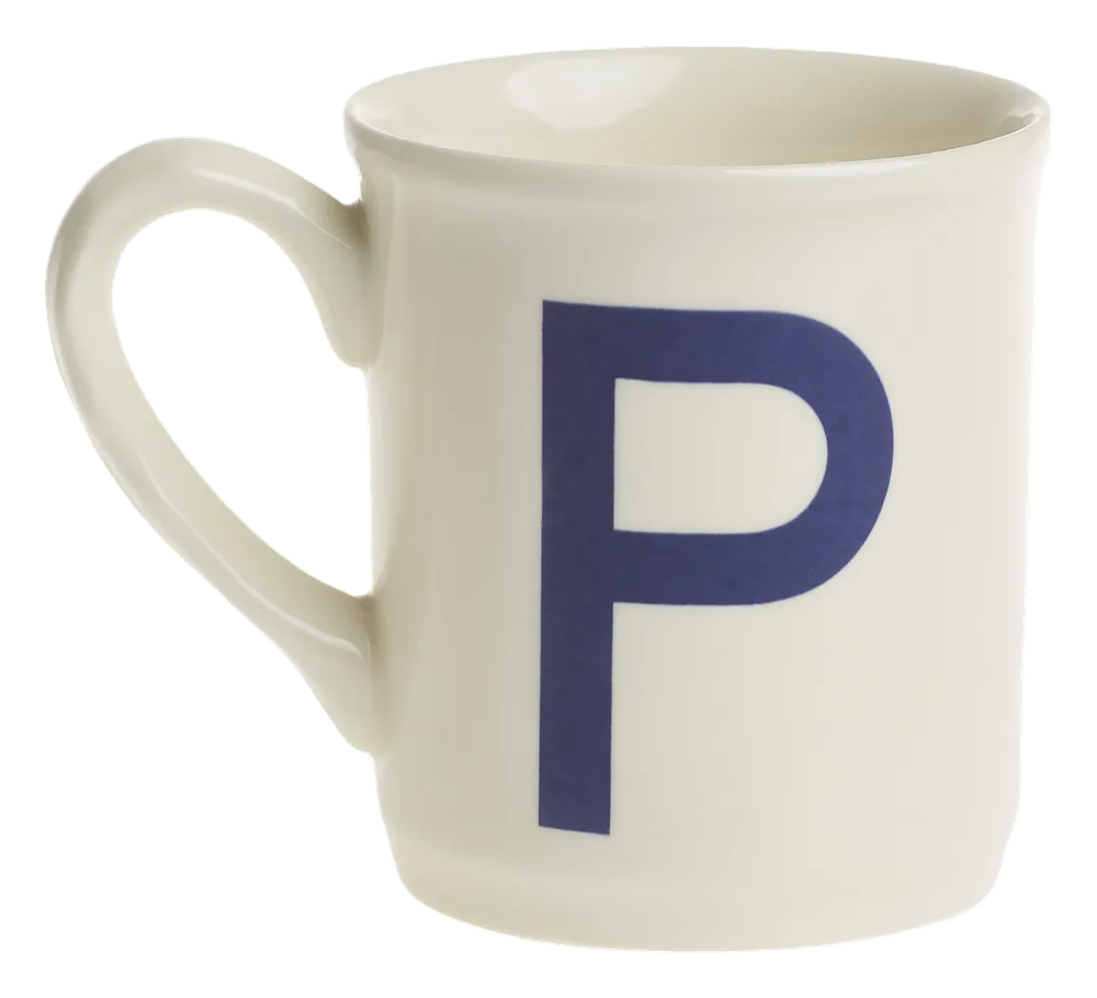 Mug Alfabeto P Gifts & Decor