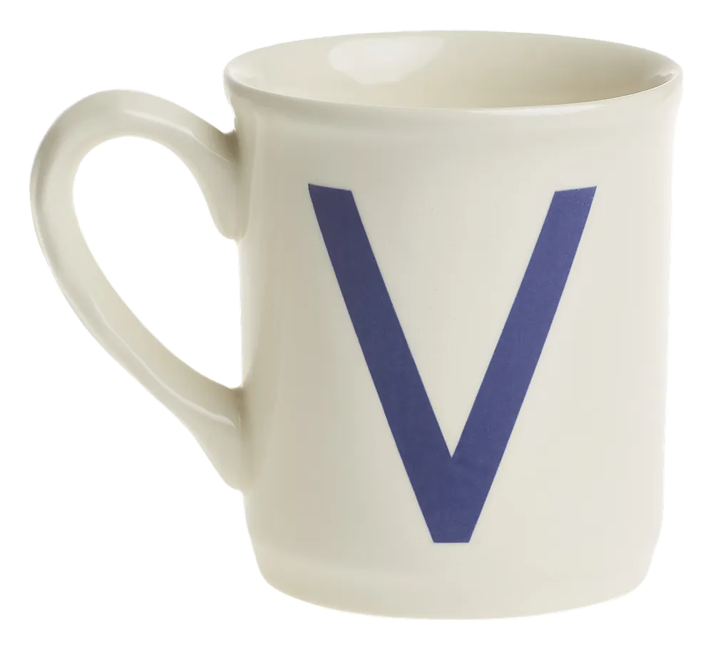Mug Alfabeto V Gifts & Decor