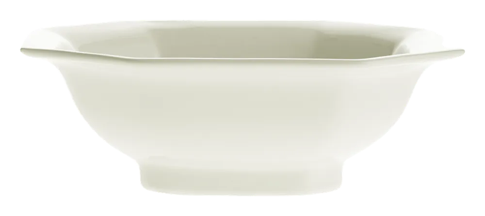 Ensaladera Ochavada Blanca