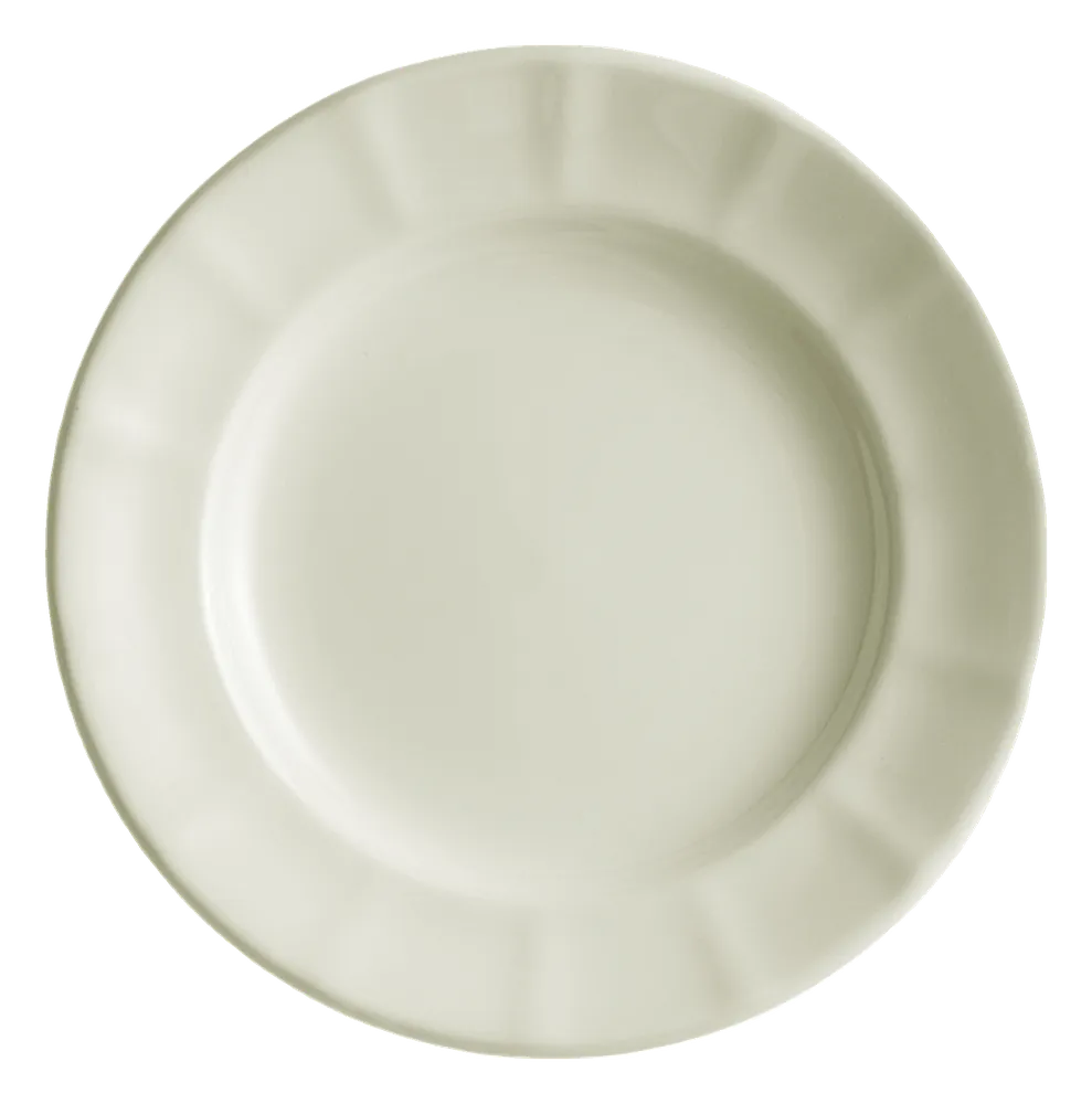 Plato pasta Ochavada Blanca