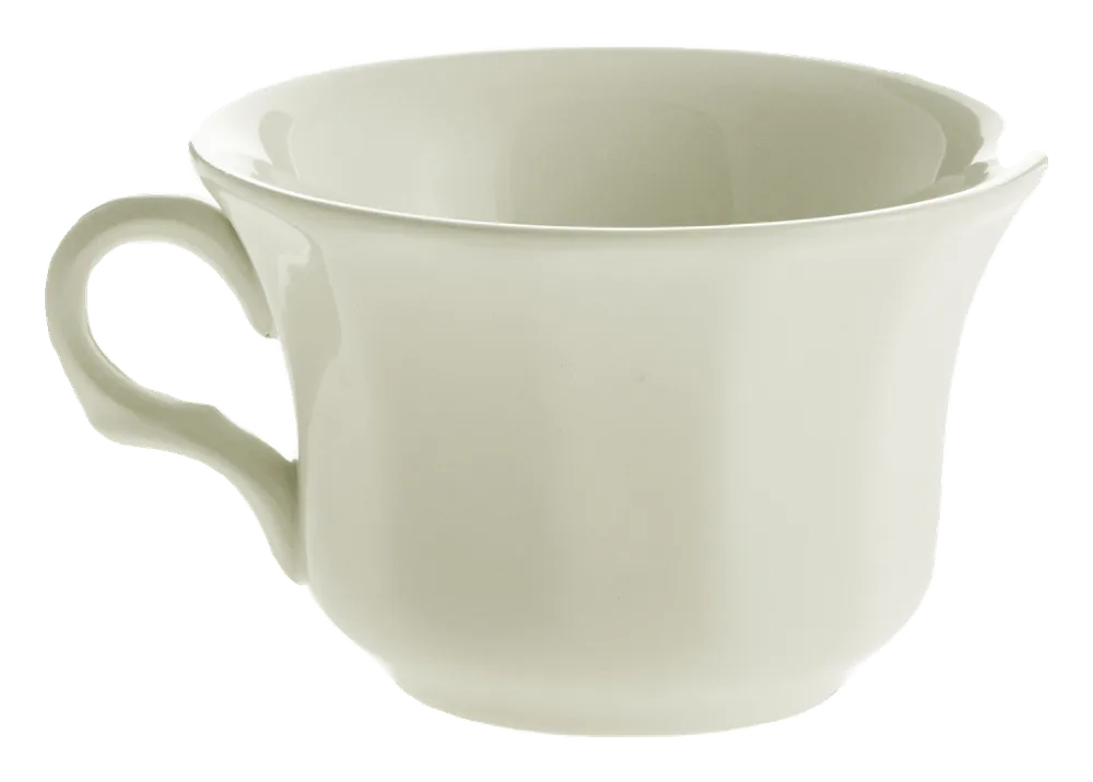 Taza de té Ochavada Blanca