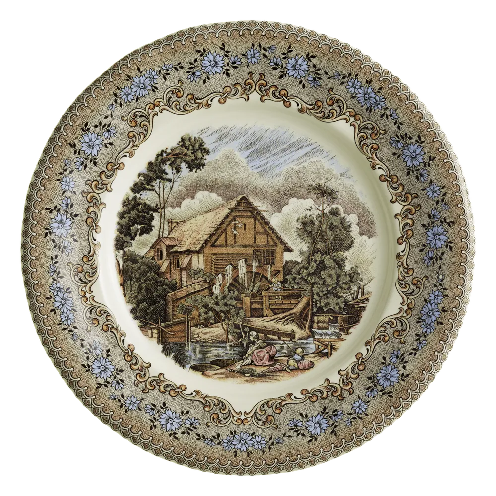 Plato llano 28 cm Viejo Molino